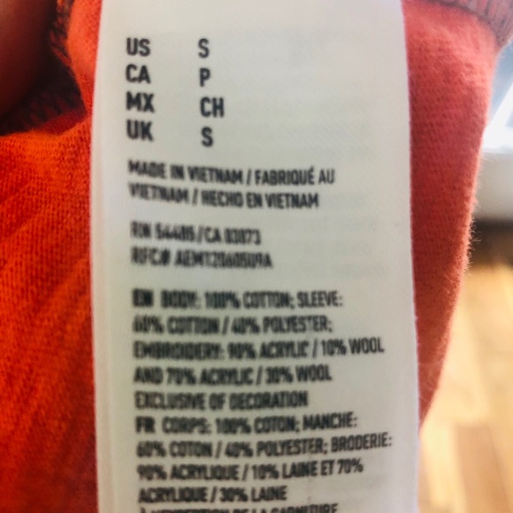 American Eagle Outfitters Long sleeve T-shirt S/P - Picture 4 of 6